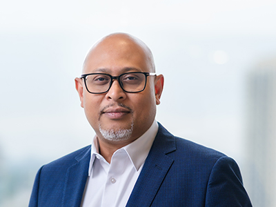 Headshot of Shafat Alam, Acting Chief Data, Technology and Innovation Officer, RECO